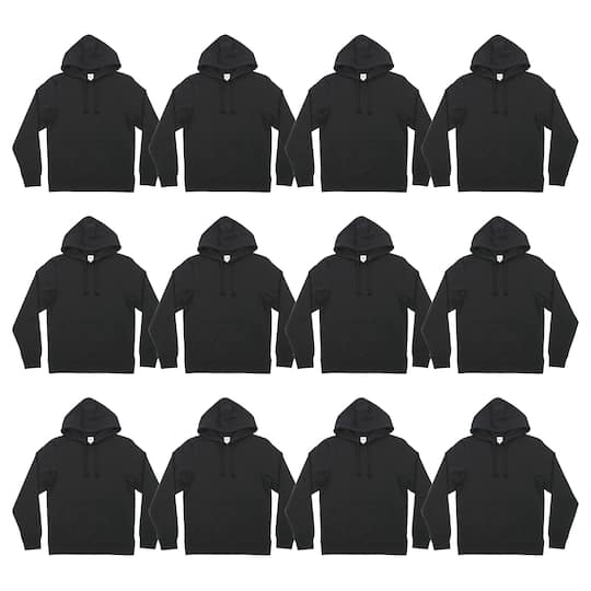12 Pack: Adult Pullover Hoodie by Make Market